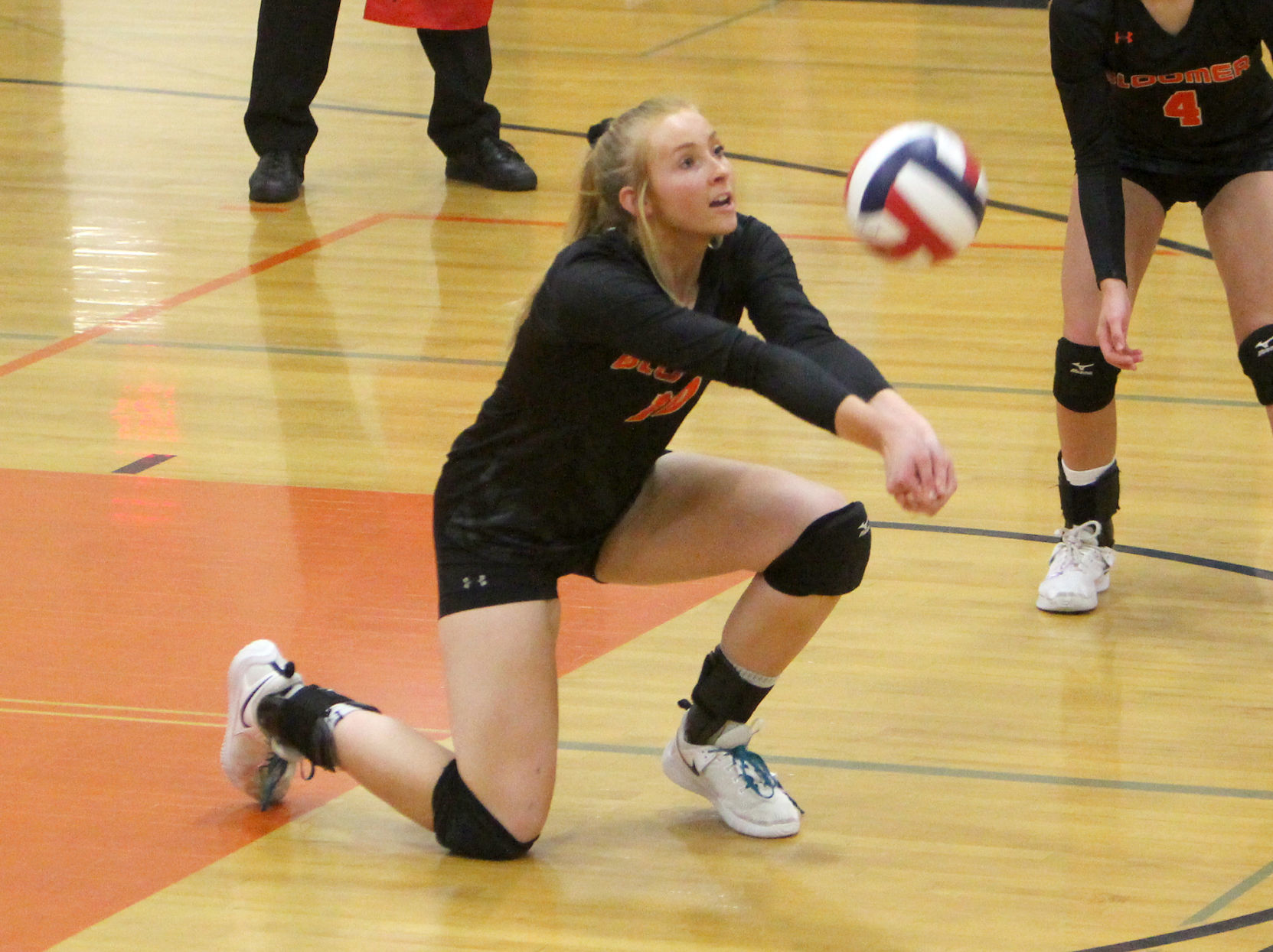Colfax at Bloomer volleyball 10-8-19